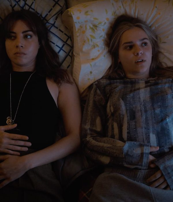 Aubrey Plaza and Maisy Stella in Megan Park's MY OLD ASS